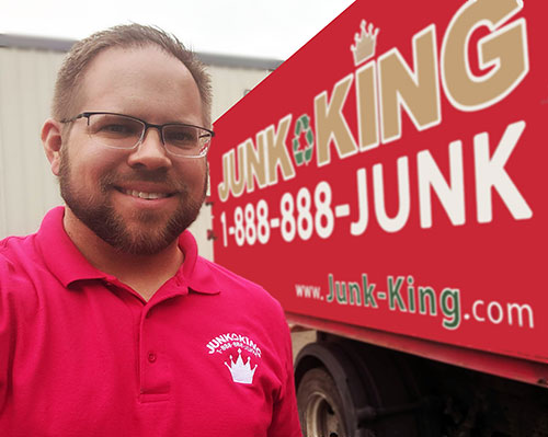 Junk King Franchise Owner, Matt Ulbrich.