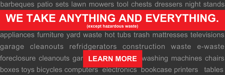 Learn more about items we take